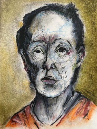 Tusche und Pastell auf Papier, 22x28cmOhne Titel, 2025